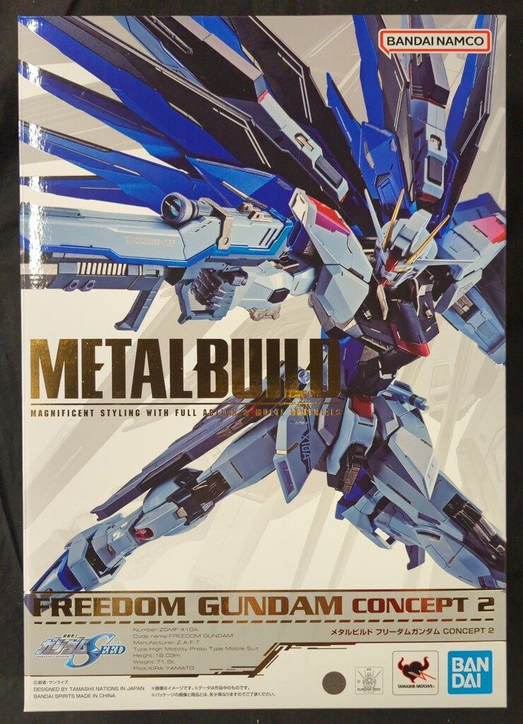 BANDAI SPIRITS METAL BUILD 機動戦士ガンダムSEED フリーダムガンダム CONCEPT 2