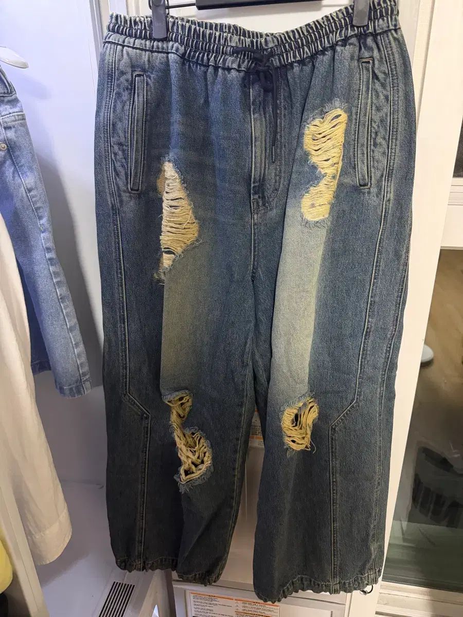 Juun.J ウォッシュデニム パンツ 50