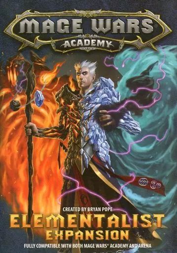 [Used] Board Game Mage Wars Academy Expansion: Elementalist (Mage Wars Academy: Elementalist Expansion)