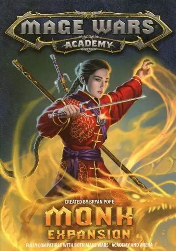 [Used] Board Game Mage Wars Academy Expansion: Monk (Mage Wars Academy: Monk Expansion)
