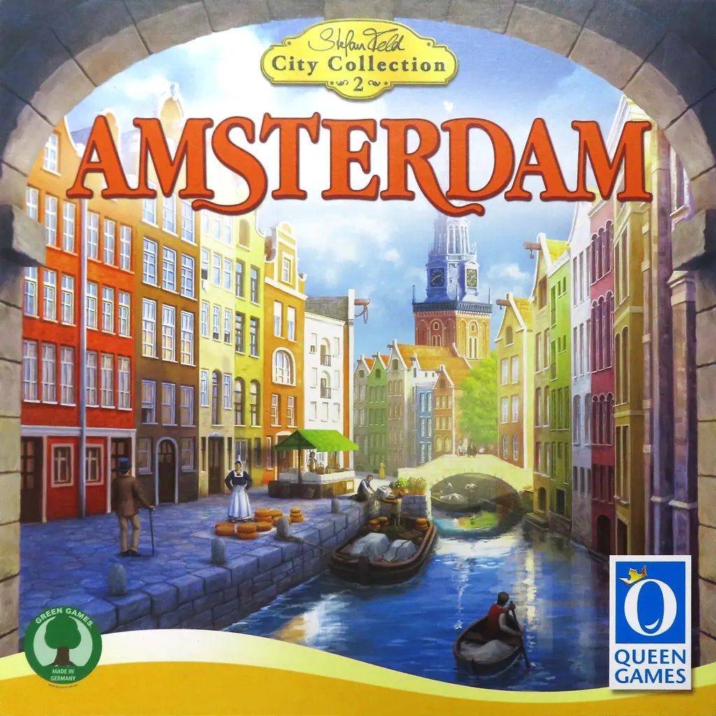 【中古】ボードゲーム アムステルダム： クラシック版 多言語版 (Amsterdam： Classic Edition)