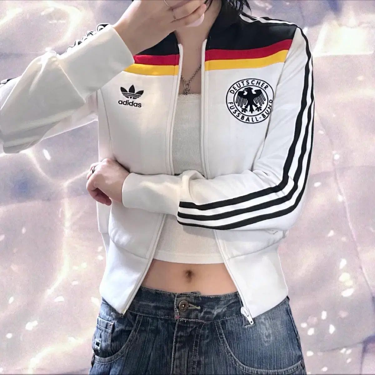 00s アディダス 必須アイテム サッカーチーム 韓国国家代表 ドイツ ジャージ 白 レアジャージ 85 XS 12,782円