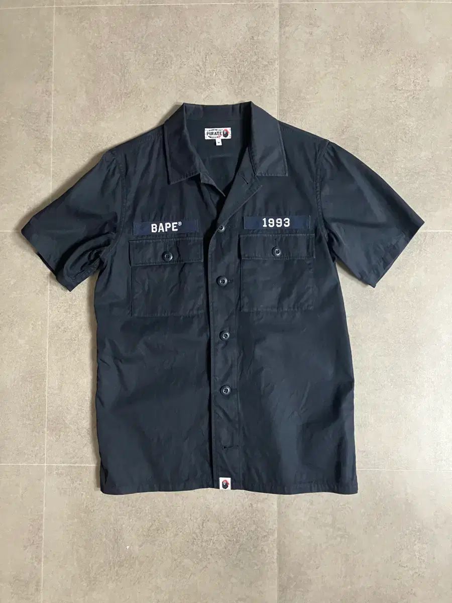 A BATHING APE アベイシングエイプ パイレーツ 半袖 シャツ