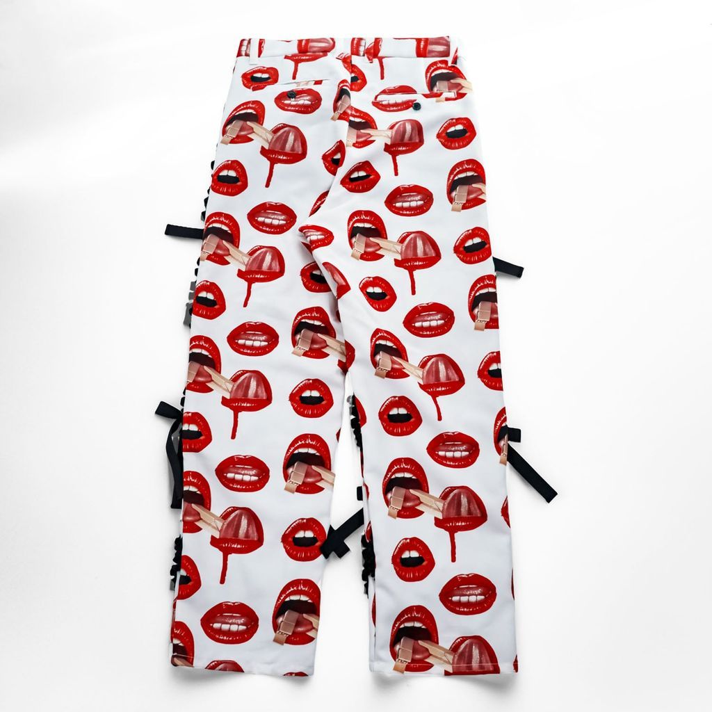 KIDILL × Trevor Brown リボンパンツ Ribbon Pants スラックス