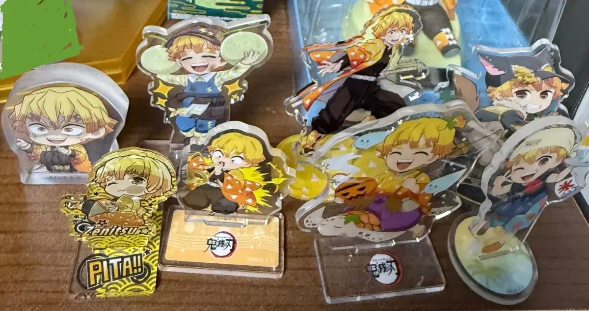 我妻 善逸 ハロウィーン 海の家 収穫祭 楽器 アークス アクリル ジオラマ まとめ