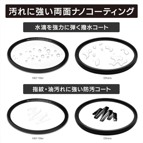 【新品】H&Y 星景 夜景用フィルター 77mm EVO ナイトフィルターキット エボ マグネット式 ねじ込み式両対応 星空撮影 光害カット 薄枠 帯電防止 防汚 撥水 防傷 EPN77 53574e01