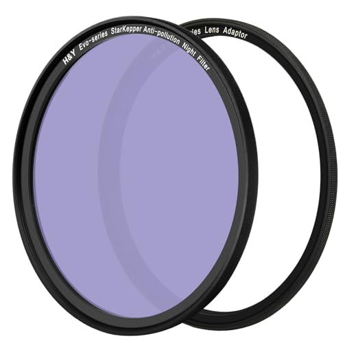 【新品】H&Y 星景 夜景用フィルター 77mm EVO ナイトフィルターキット エボ マグネット式 ねじ込み式両対応 星空撮影 光害カット 薄枠 帯電防止 防汚 撥水 防傷 EPN77 53574e01
