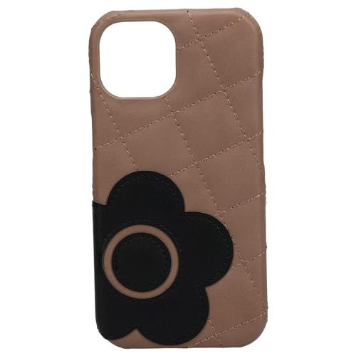 MARY QUANT マリークワント iPhone 16e 用 スマホケース DAISY PATCH QUILT SHELL CASE レディース ベージュmt