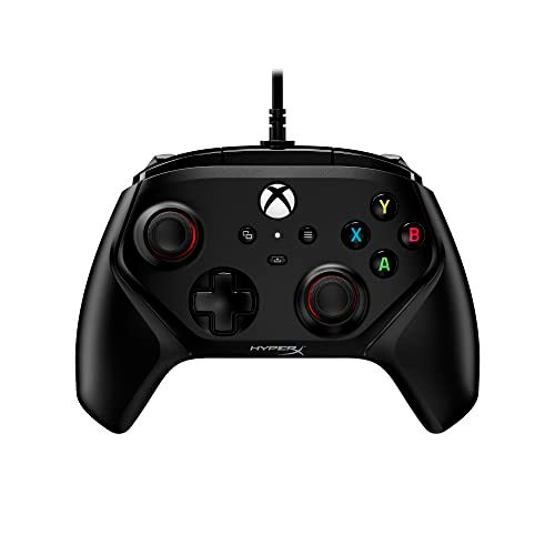 ハイパーエックス(HyperX) HyperX Clutch Gladiate 有線コントローラー Xbox公式認定 デュアルトリガーロック プログラマブルボタン デュアルランブルモーター 6L366AAma 5dceac94