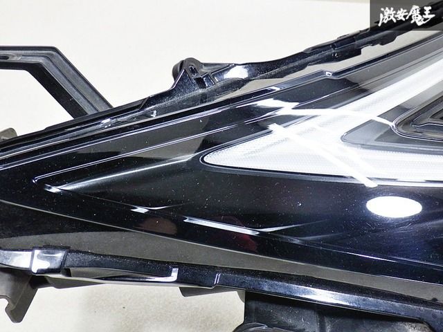 トヨタ 純正 ZVW60 ZVW65 MXWH60 プリウス LED ヘッドライト ヘッドランプ レンズ 右 右側 運転席側 KOITO 47-123 打刻 X