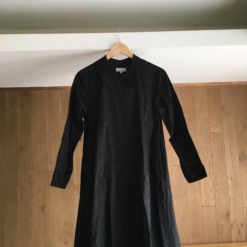 極美品 MARGARET HOWELLマーガレットハウエル WASHED COTTON SATIN