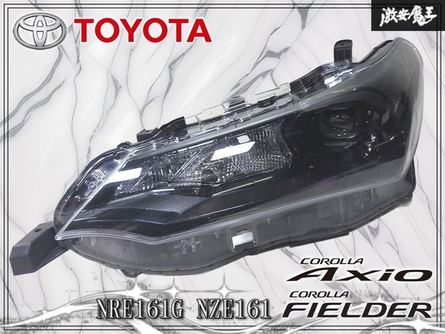 トヨタ 純正 NRE161G NZE161 カローラ フィールダー アクシオ 後期 LED ヘッドライト 左 左側 助手席側 KOITO 12-657 打刻:D3 即納