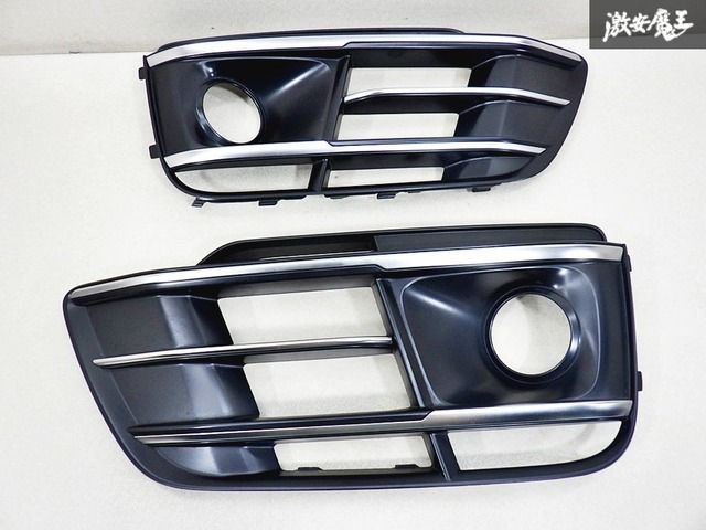 【良品!!】Audi アウディ 純正 FY系 Q5 前期 フォググリル フォグカバー 左右セット 80A807679 / 80A807680 外装 即納可能！