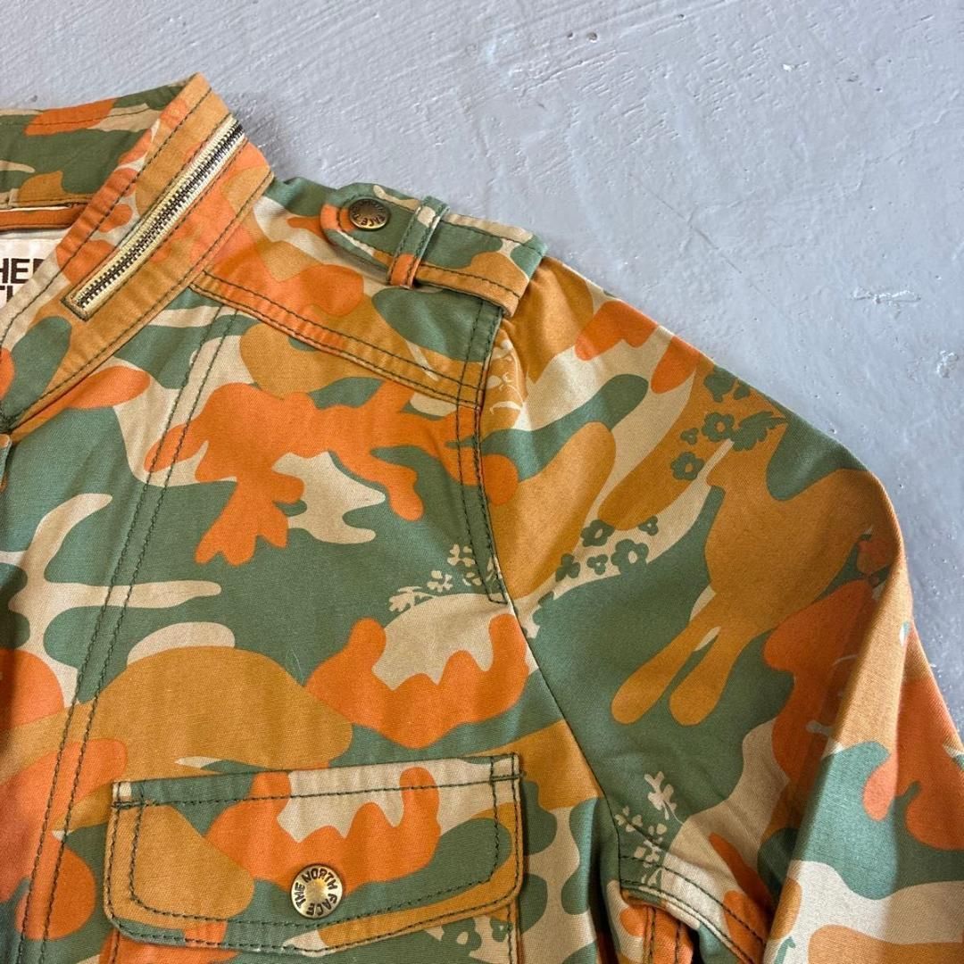 新品未使用　90/L THE NORTH FACE ミリタリージャケット 迷彩