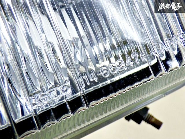 【希少品!】NISSAN 日産 純正 S14 シルビア 後期 SR20DET フォグライト フォグランプ 右 右側 運転席側 KOITO 114-66247 【希少品!】NISSAN 日産 純正 S14 シルビア 後期 SR20DET フォグライト フォグランプ 右 右側 運転席側 KOITO 114-66247