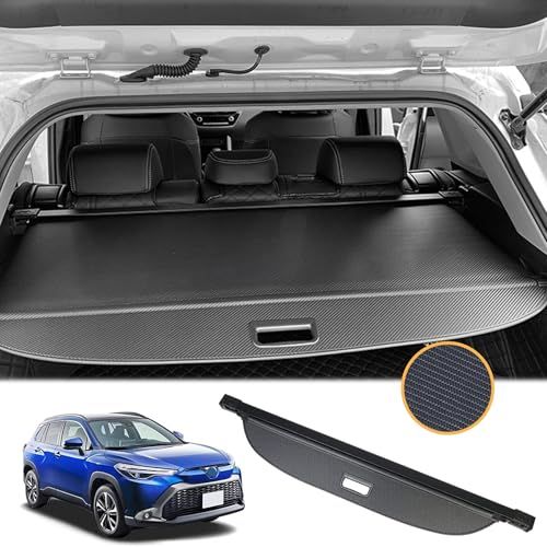 【Xpang】新型 トヨタ カローラクロスに適用ト ノカバー ロールシェード プライバシー保護ドレスアップ ハリ耐高温 荷室整理 断熱 遮光 PVC材質 撥水性 盗難防止 取付簡単 ドレスアップ、ノカバー ロールシェード プライバシー保護 盗 5a218213
