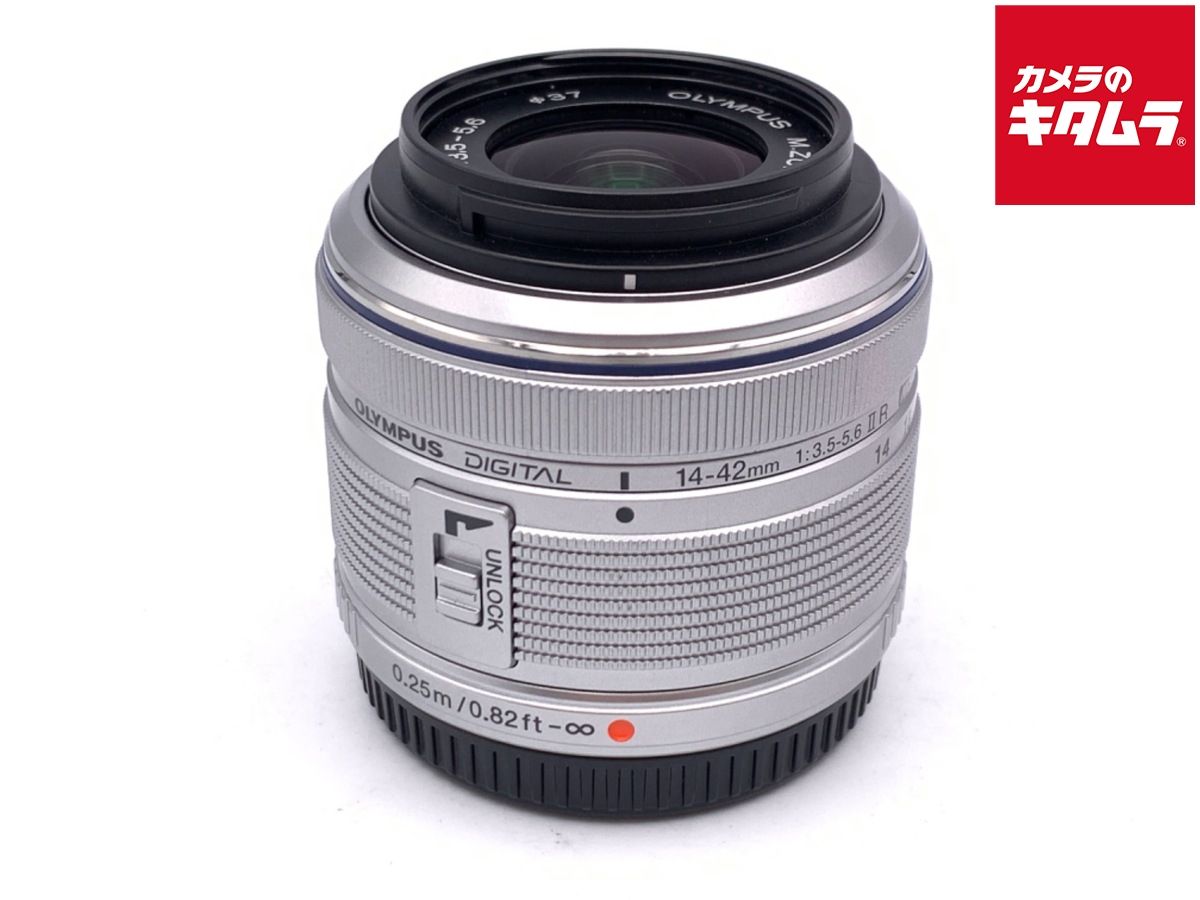 【中古】 【並品】 オリンパス M.ZUIKO DIGITAL 14-42mm F3.5-5.6 II R シルバー