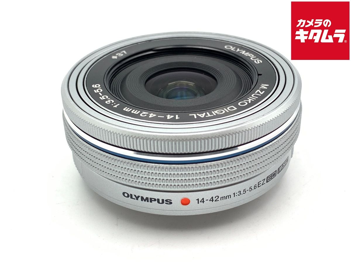 【中古】 【並品】 オリンパス M.ZUIKO DIGITAL ED 14-42mm F3.5-5.6 EZ シルバー