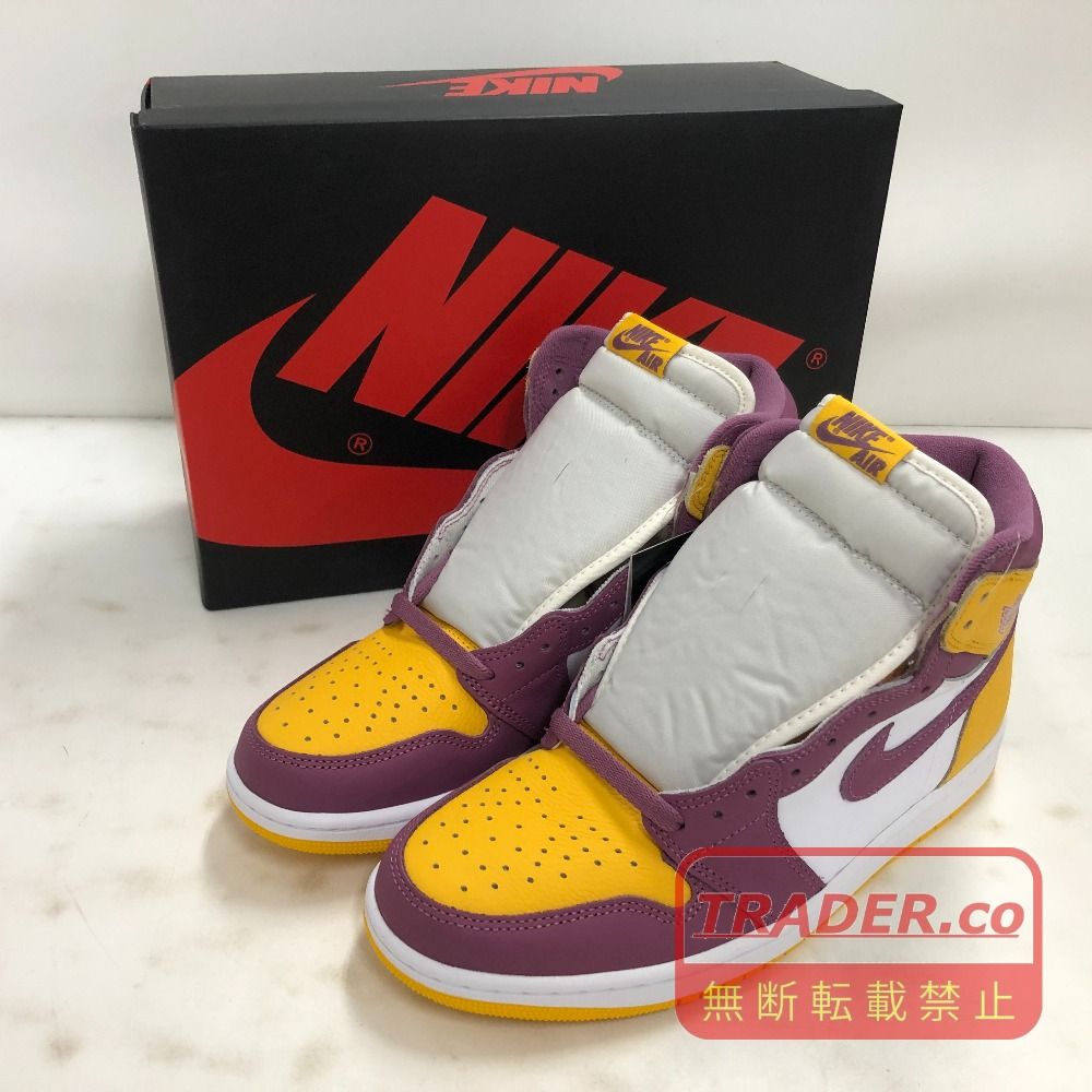 02w25584 ナイキ NIKE AIR JORDAN1 RETRO HIGH OG イエロー 28.0cm 中国製 メンズ 箱・タグ・替え紐あり スニーカー 555088-706 【中古品】 7,920円