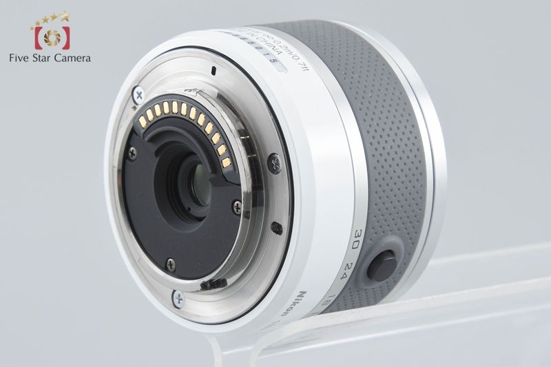 【中古】Nikon ニコン 1 J1 標準ズームレンズキット ホワイト シャッター回数僅少