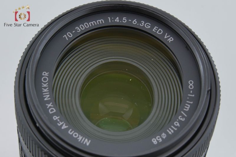 【中古】Nikon ニコン AF-P DX NIKKOR 70-300mm f/4.5-6.3 G ED VR