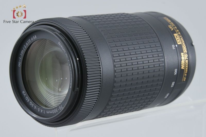【中古】Nikon ニコン AF-P DX NIKKOR 70-300mm f/4.5-6.3 G ED VR