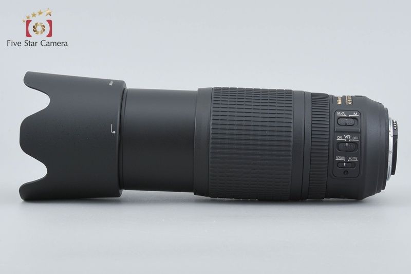 【中古】Nikon ニコン AF-S NIKKOR 70-300mm f/4.5-5.6 G ED VR 元箱付き