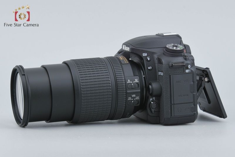 【中古】Nikon ニコン D7500 18-140 VR レンズキット シャッター回数僅少 元箱付き