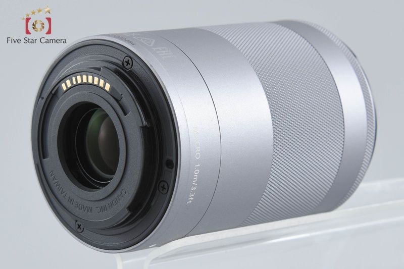 【中古】Canon キヤノン EF-M 55-200mm f/4.5-6.3 IS STM シルバー