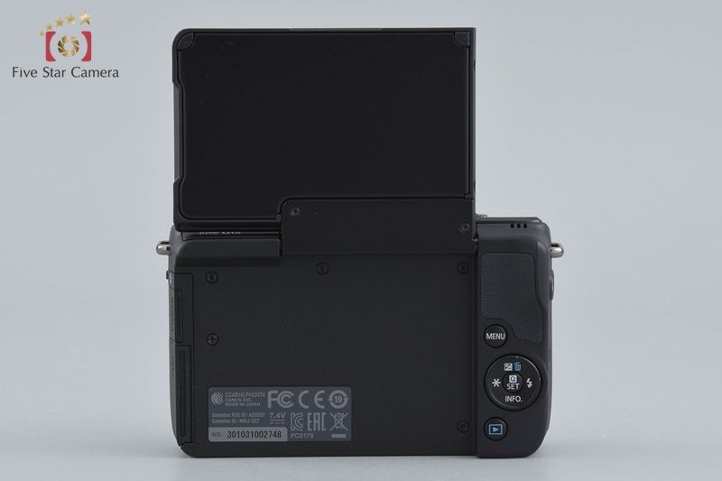 【中古】Canon キヤノン EOS M10 EF-M 15-45 IS STM レンズキット ブラック 元箱付き