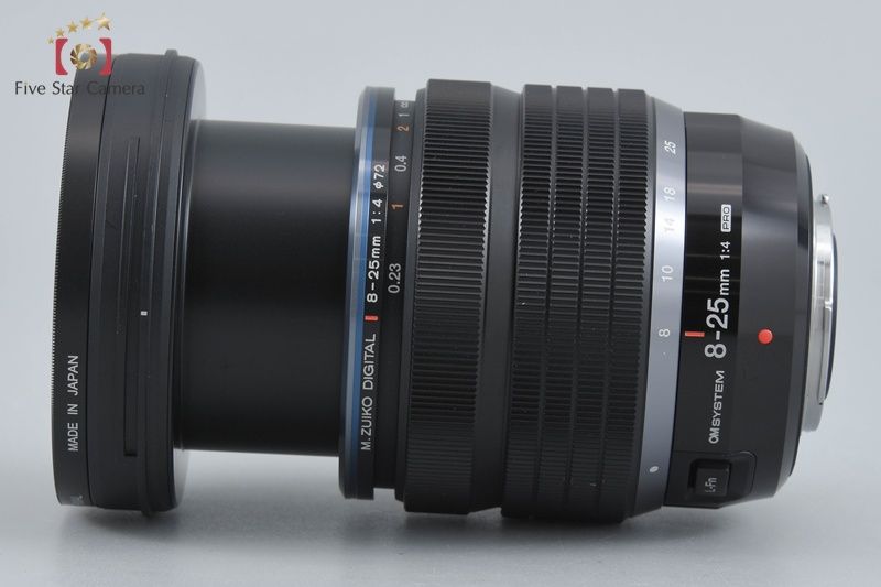 【中古】OM SYSTEM (OLYMPUS) オーエム システム M.ZUIKO DIGITAL ED 8-25mm f/4 PRO
