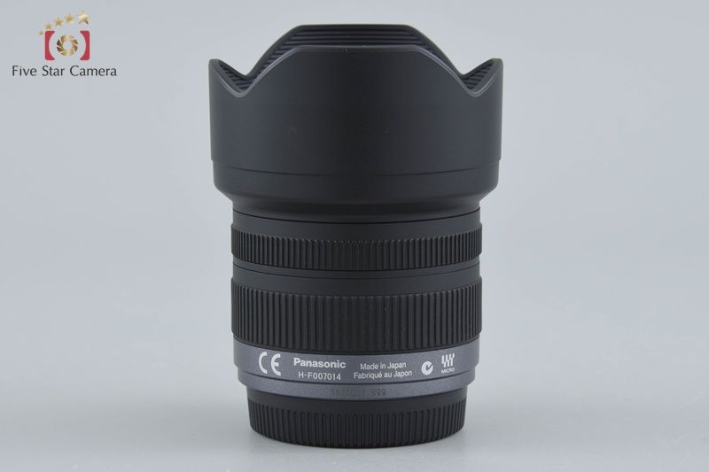 【中古】Panasonic パナソニック LUMIX G VARIO 7-14mm f/4 ASPH. H-F007014 【中古】Panasonic パナソニック LUMIX G VARIO 7-14mm f/4 ASPH. H-F007014