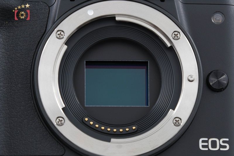 【中古】Canon キヤノン EOS Kiss M2 ブラック ミラーレス一眼カメラ シャッター回数僅少