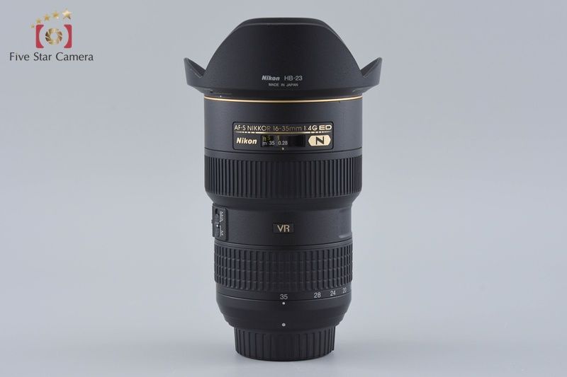 【中古】Nikon ニコン AF-S NIKKOR 16-35mm f/4 G ED VR 元箱付き