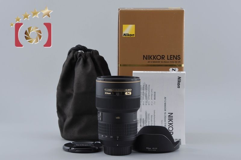 【中古】Nikon ニコン AF-S NIKKOR 16-35mm f/4 G ED VR 元箱付き