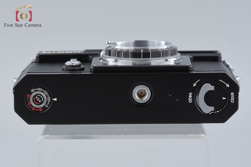 【中古】Nikon ニコン SP 前期型 布幕 ブラック レンジファインダーフィルムカメラ 2026.5月 オーバーホール済み