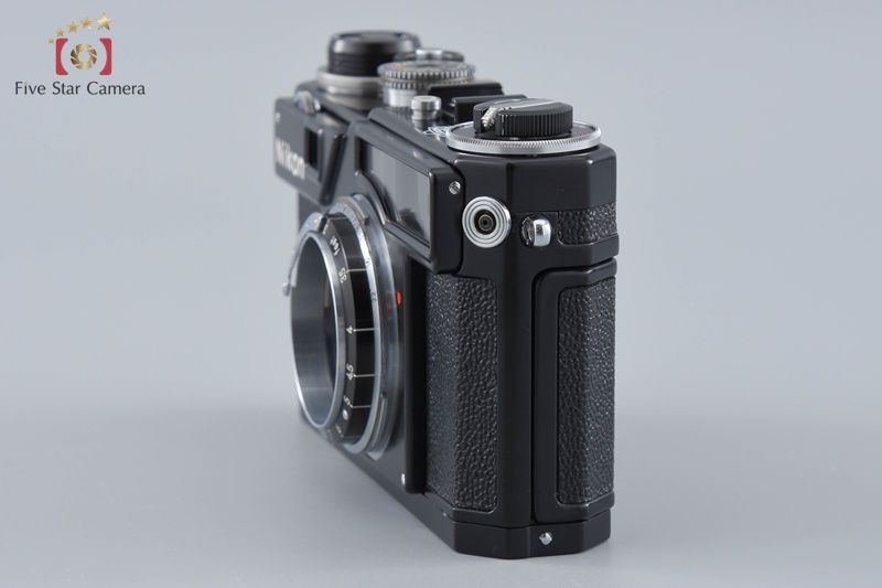 【中古】Nikon ニコン SP 前期型 布幕 ブラック レンジファインダーフィルムカメラ 2026.5月 オーバーホール済み