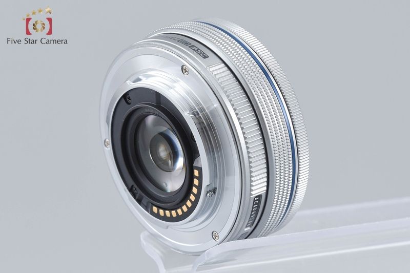 【中古】OLYMPUS オリンパス M.ZUIKO DIGITAL ED 14-42mm f/3.5-5.6 EZ シルバー