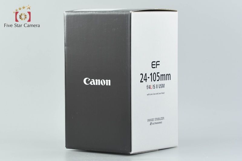 【中古】Canon キヤノン EF 24-105mm f/4 L IS II USM 元箱付き 【中古】Canon キヤノン EF 24-105mm f/4 L IS II USM 元箱付き