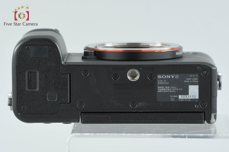 【中古】SONY ソニー α7C ILCE-7C ブラック ミラーレス一眼カメラ