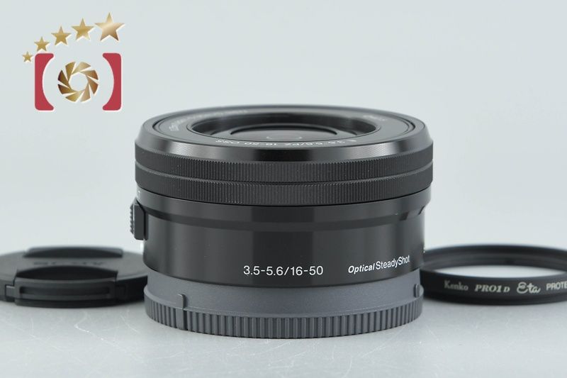 【中古】SONY ソニー E PZ 16-50mm f/3.5-5.6 OSS SELP1650 ブラック