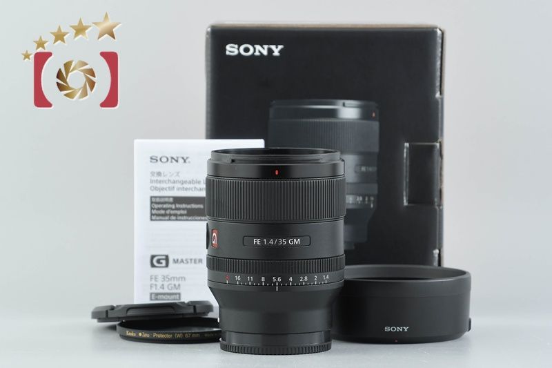 【中古】SONY ソニー FE 35mm f/1.4 GM SEL35F14GM 元箱付き