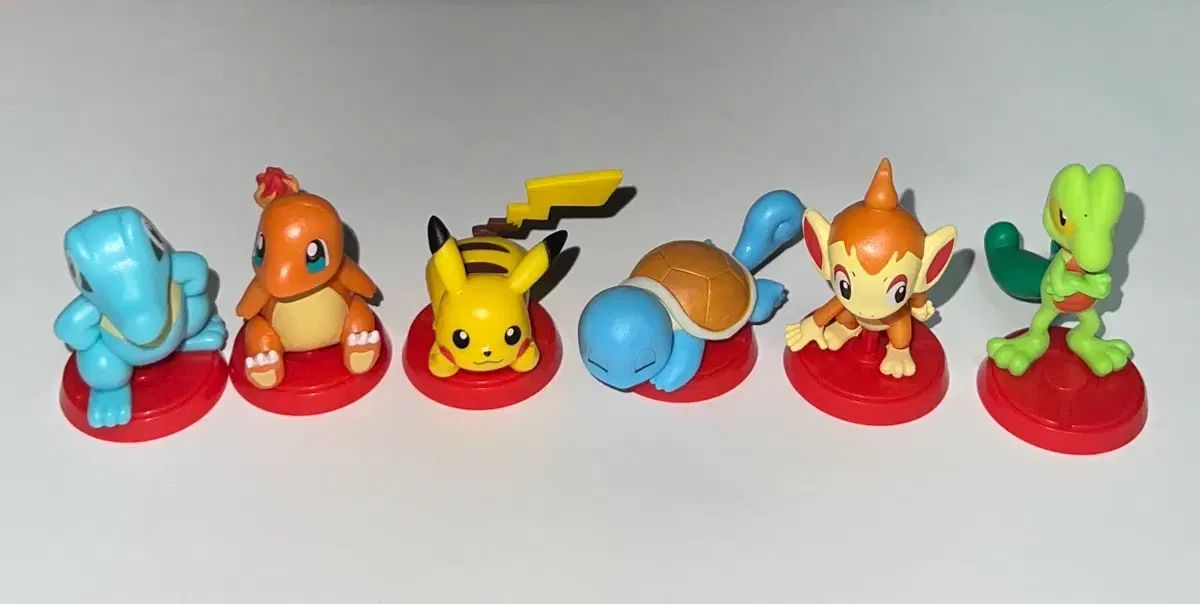 ポケットモンスター チョコエッグ スターティング フィギュア 6種 まとめ
