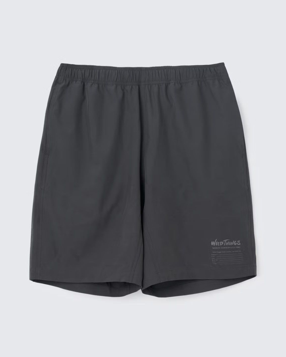 WILD THINGS ワイルドシングス ベースショーツ BASE SHORTS WT26044AD GRAY イージーショーツ ショートパンツ