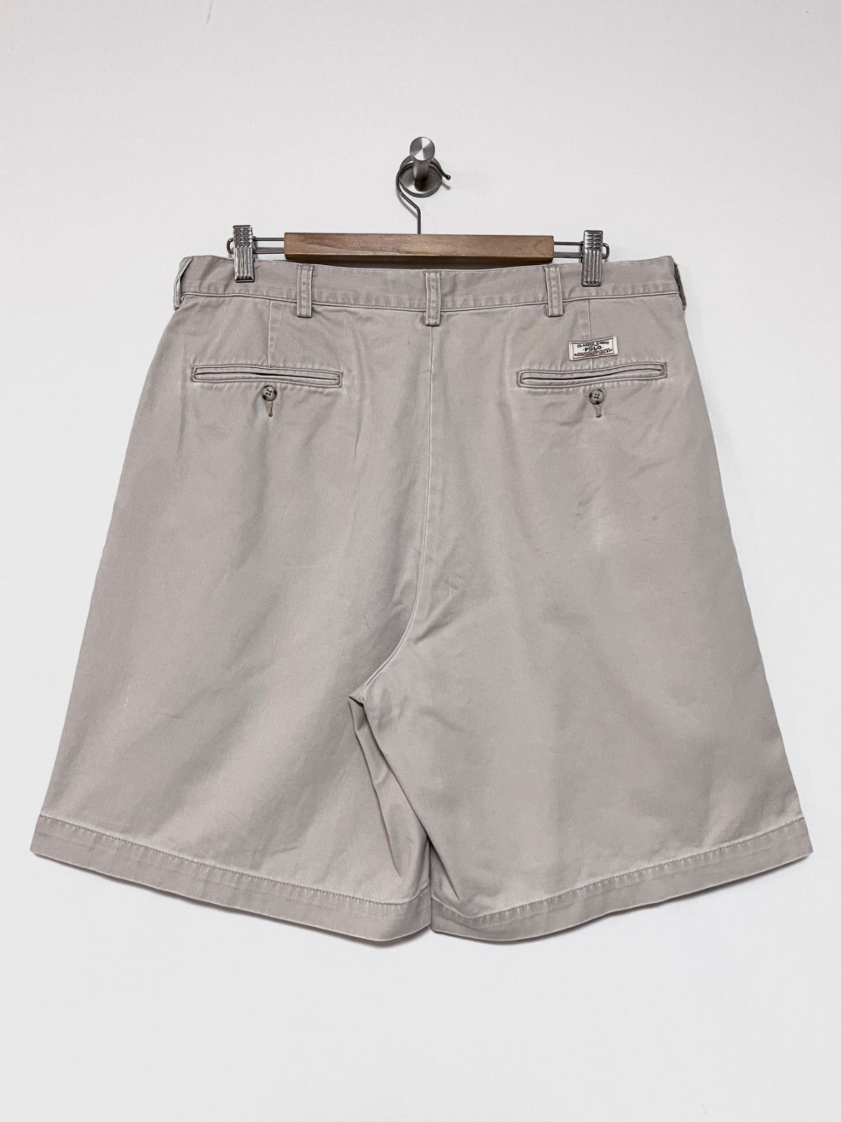 Polo RALPH LAUREN】90-00s TYLER SHORT W36 2タック ポロチノ