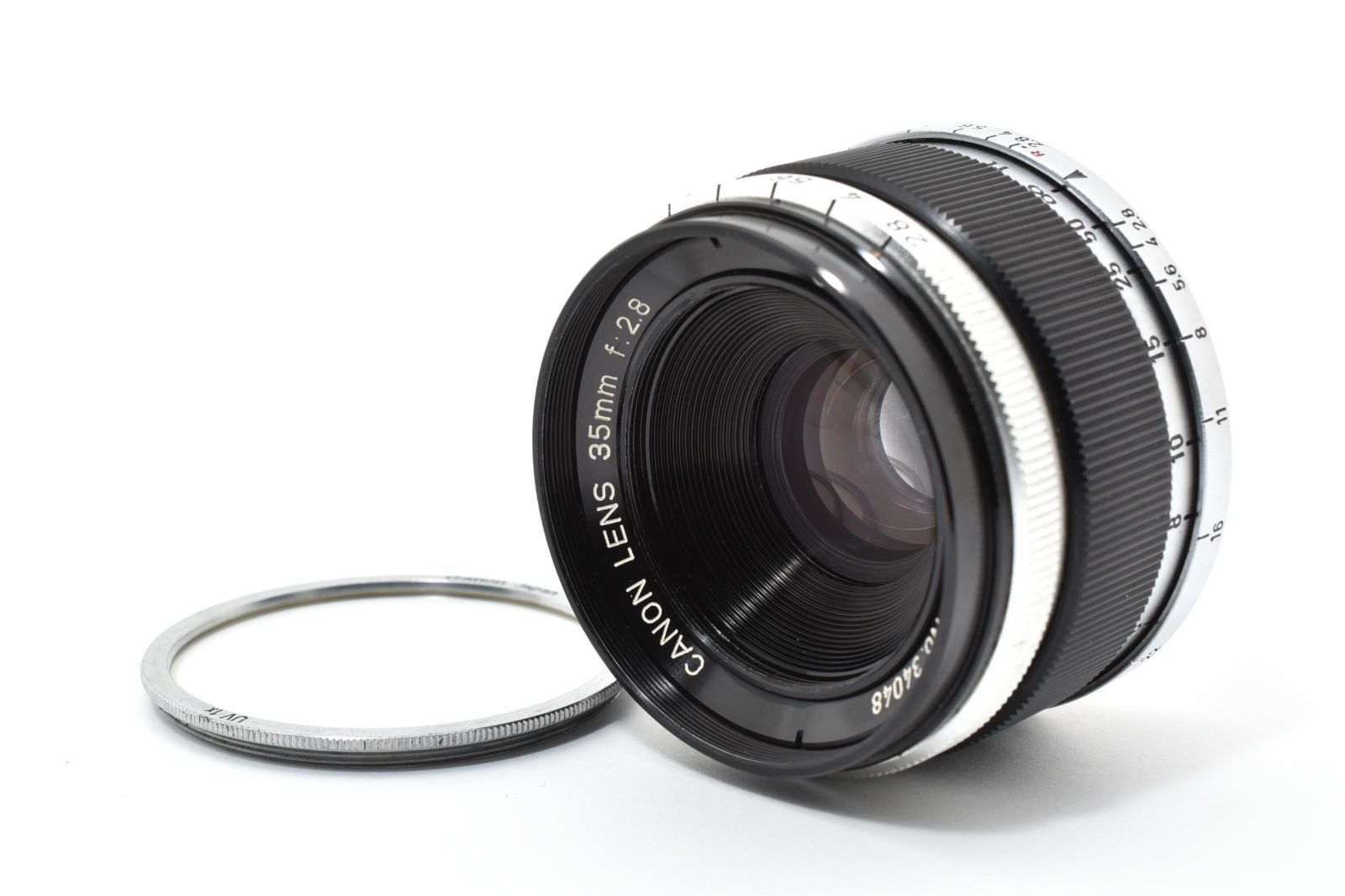 ★希少★キヤノン Canon LENS 35mm F2.8 Lマウント★ W0599＃5199