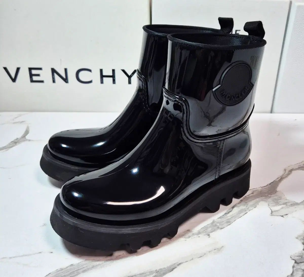 (正規品) MONCLER モンクレール ジネット レイン ブーツ レディース 長靴 シューズ 36
