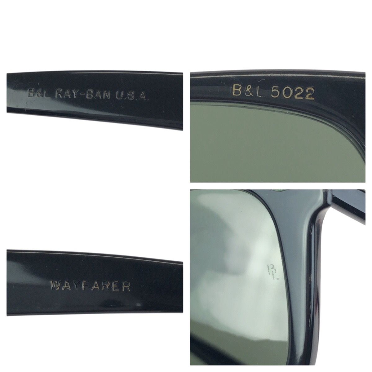 Ray-Ban レイバン ヴィンテージ ボシュロム WAYFARER ブラック ダーク