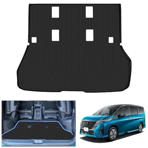 セレナ C28 専用 ラゲッジマット SERENA c28 車種専用設計 3D トランクマット TPE素材 カーゴマット TPE素材 防水 滑り防止 耐汚れ ラゲッジトレイ 取付簡単 内装 カスタム パーツ カー用品 (日産 セレナ C28) b78a74de