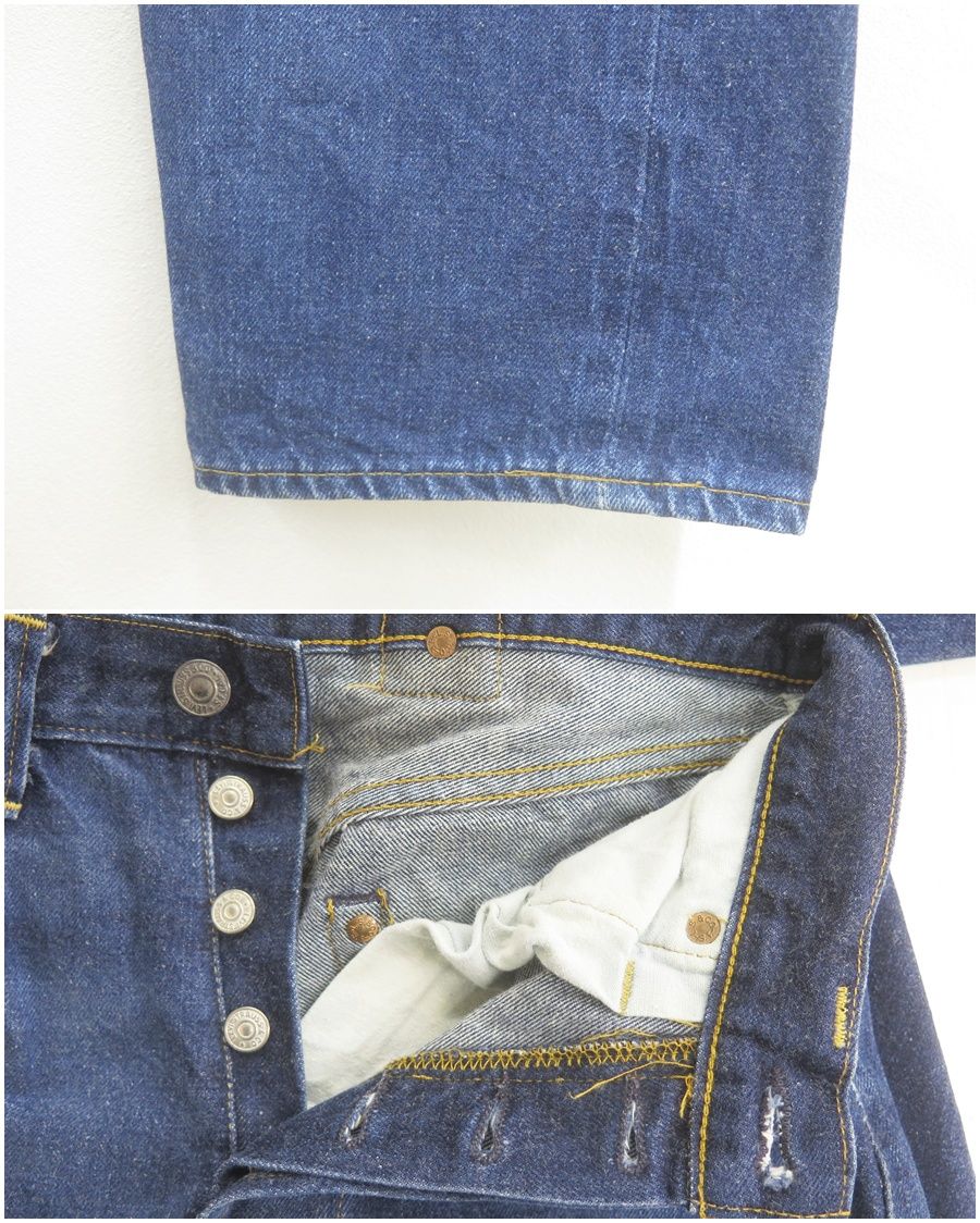 ☆7793☆Levi's リーバイス 201XX ボタン裏555 バレンシア ビッグE